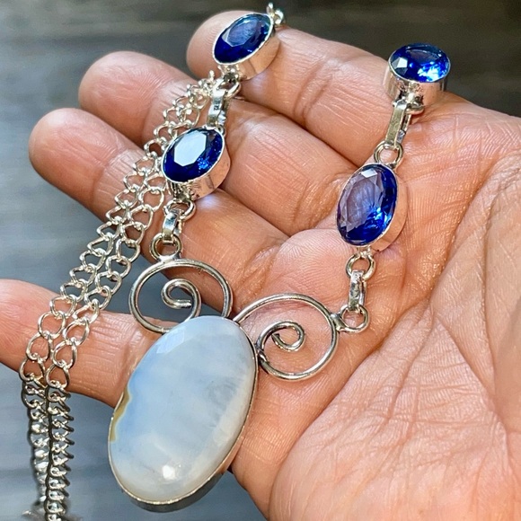 Owyhee Opal Pendant Necklace - Picture 14 of 16